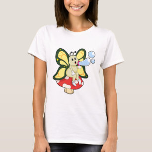 Butterfly with Soap bubbles T-shirt