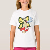 Butterfly with Soap bubbles T-shirt (Voorkant)