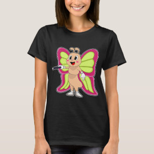 Butterfly Wizard Toverstaf T-shirt