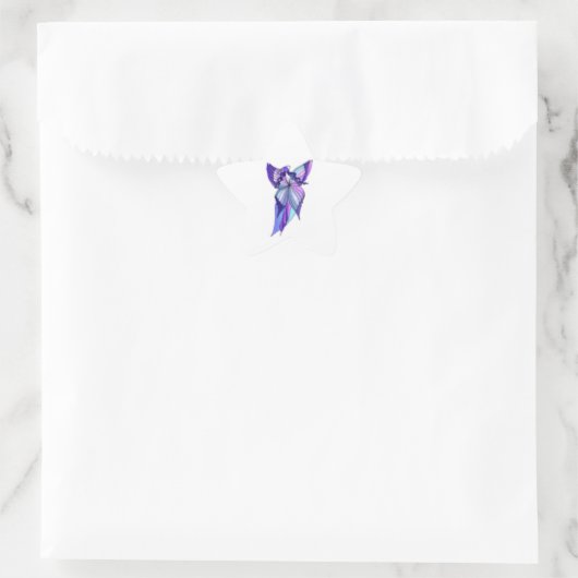 Butterfly Woman Sticker (Tas)