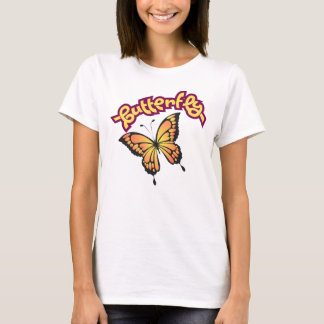 Butterfly Women Basic T-shirts