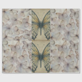 Butterfly Wonderland design Inpakpapier (Vlak)