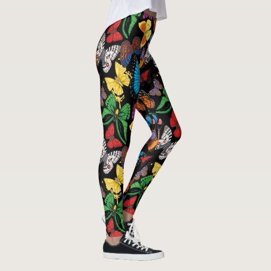 Butterfly World Dark Leggings (Rechts)