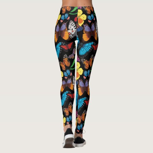 Butterfly World Dark Leggings (Achterkant)