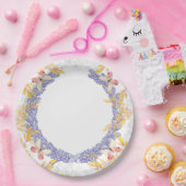 Butterfly Wreath Paper Bord (Feest)