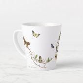 Butterfly Wreath Personaliseer Mok (Linkerhoek)