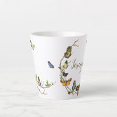 Butterfly Wreath Personaliseer Mok (Voorkant)