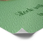 Butterfly Zie God Inspirerend Citaat Natuur Poster (Hoek)