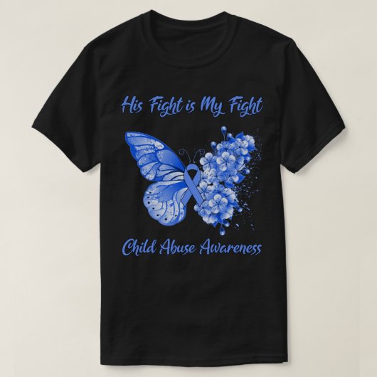 Butterfly Zijn gevecht is mijn 'Fight Alopecia Awa T-shirt (Design voorkant)