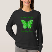 Butterfly Zijn gevecht is mijn 'Fight Brain Injury T-shirt (Voorkant)