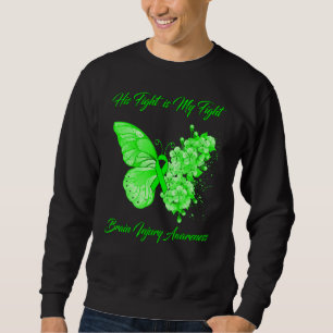 Butterfly zijn gevecht is mijn 'Fight Brain Injury Trui