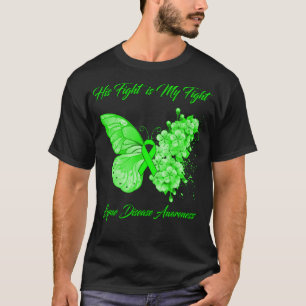 Butterfly Zijn gevecht is mijn 'Fight Lyme Disease T-shirt