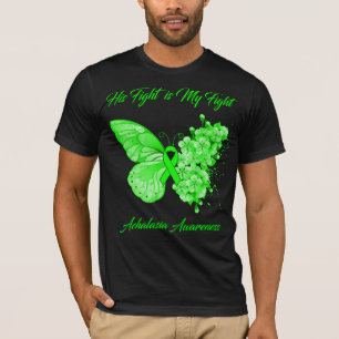 Butterfly Zijn gevecht is mijn strijd tegen Achala T-shirt
