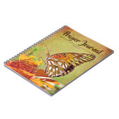 Butterfly Zinnia Prayer Journal Notitieboek (Linkerzijde)