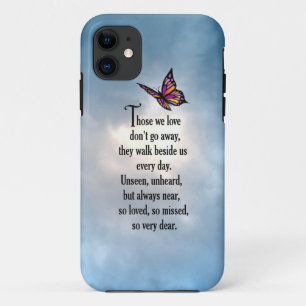 Butterfly "Zo geliefd" gedicht Case-Mate iPhone Case