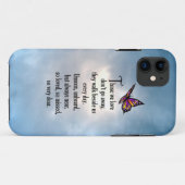 Butterfly "Zo geliefd" gedicht Case-Mate iPhone Case (Achterkant (horizontaal))