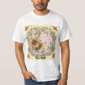 Butterfly Zonnebloem custom Mom T-shirt (Voorkant)
