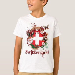 Butterfly Zwitserland T-shirt