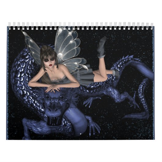 Butterflygirl Dragon Fantasy Kalender (Hoes)