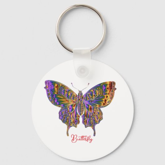 ButterflyKeychain Sleutelhanger (Voorkant)