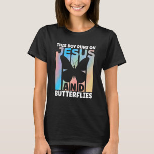 Butterflys Apparel Butterfly Art citeert monarch, T-shirt