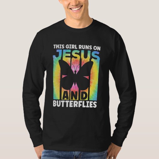 Butterflys Apparel Butterfly Art Quote Monarch But T-shirt (Voorkant)