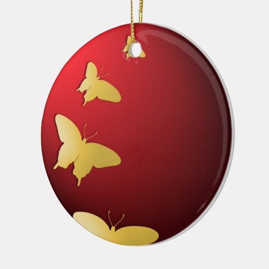 Butterflys Circle Ornament (Links)