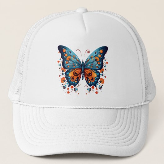 Butterfly's Kleurrijke Splash Trucker Pet (Voorkant)