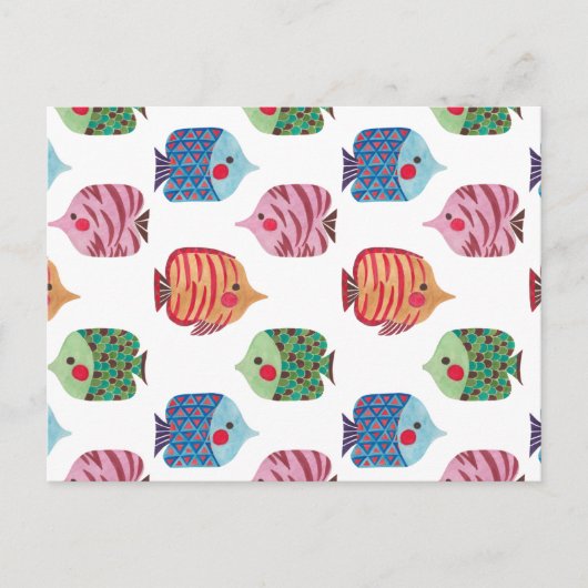 Butterflyvis Briefkaart (Voorkant)