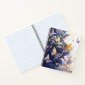 Butterfy Portret Dier Schilderen Wildlife Forest Notitieboek (Binnen)