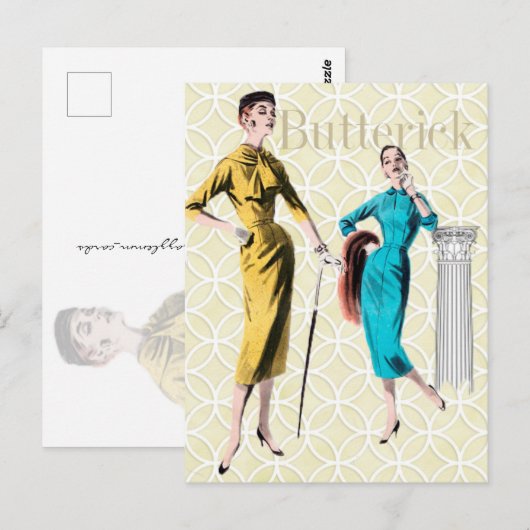 Butterick Briefkaart (Voorkant / Achterkant)