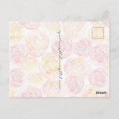 Butterick Briefkaart (Achterkant)