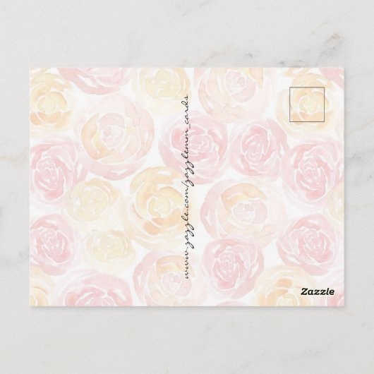 Butterick Briefkaart (Achterkant)