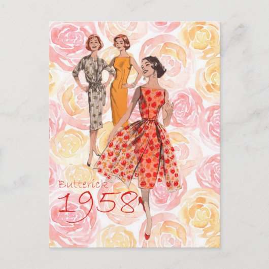 Butterick Briefkaart (Voorkant)