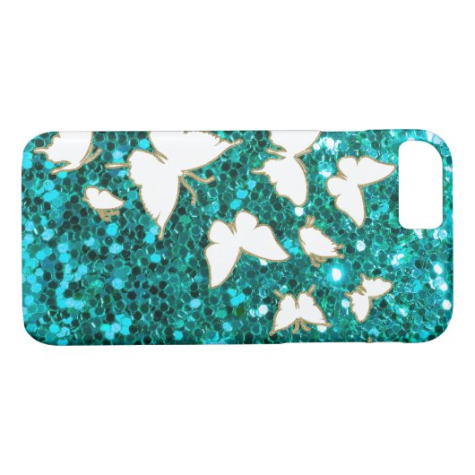 Butterly Bling Style Case-Mate iPhone Case (Achterkant (Horizontaal))