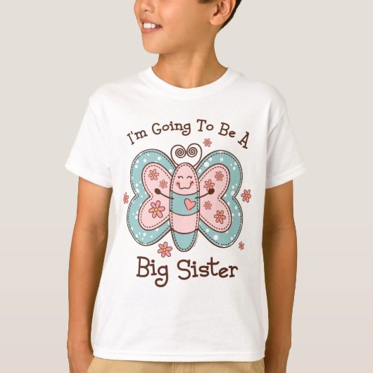 Butterly Future Big Sis T-shirt (Voorkant)