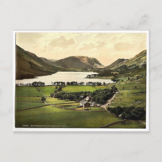 Buttermere en Crummock Water, Lake District, Engl Briefkaart (Voorkant)