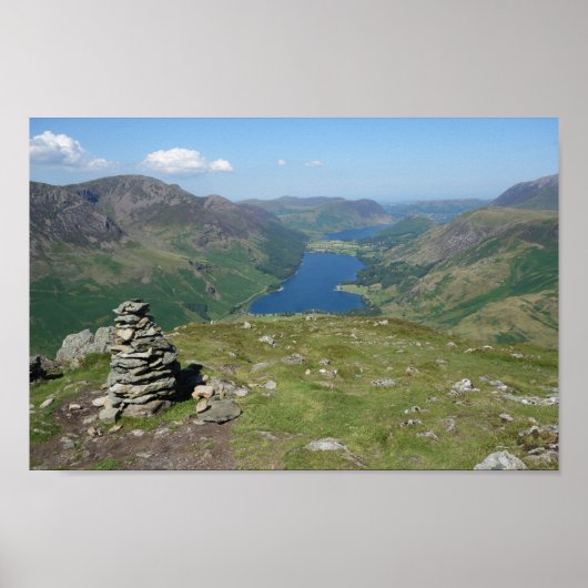 Buttermere en Crummock Water Poster (Voorkant)