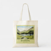 Buttermere Lake, Cumbria Waterverf Painting Tote Bag (Achterkant)