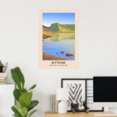 Buttermere Lake District Reisposter Poster (Thuiskantoor)