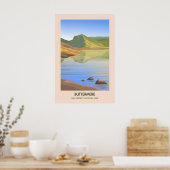 Buttermere Lake District Reisposter Poster (Keuken)