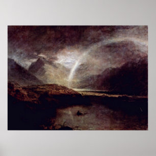 Buttermere Lake door Joseph Mallord William Turner Poster