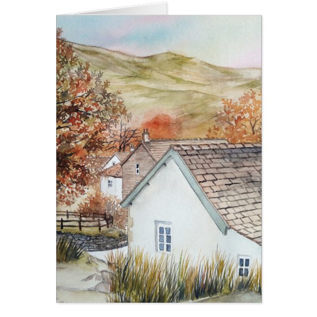 Buttermere Village, Lake District, Engeland (Voorkant)