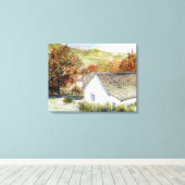 Buttermere Village, Lake District, England Canvas Afdruk (Insitu (Houten vloer))