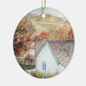 Buttermere Village, Lake District, England Keramisch Ornament (Links)