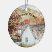 Buttermere Village, Lake District, England Keramisch Ornament (Links)