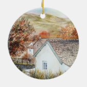 Buttermere Village, Lake District, England Keramisch Ornament (Achterkant)