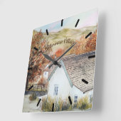 Buttermere Village, Lake District, England Vierkante Klok (Hoek)