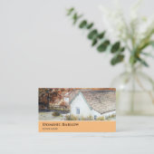 Buttermere Village Lake District Waterverf Visitekaartje (Staand voorkant)