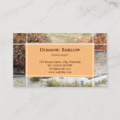 Buttermere Village Lake District Waterverf Visitekaartje (Achterkant)